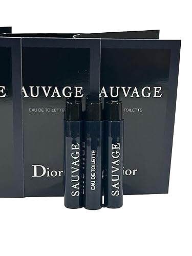 Miniatura 2 de Dior Christian SAUVAGE MEN Muestra Spray EDT Perfume Vial 0.0 fl oz 0.03 oz - 3 PCS
