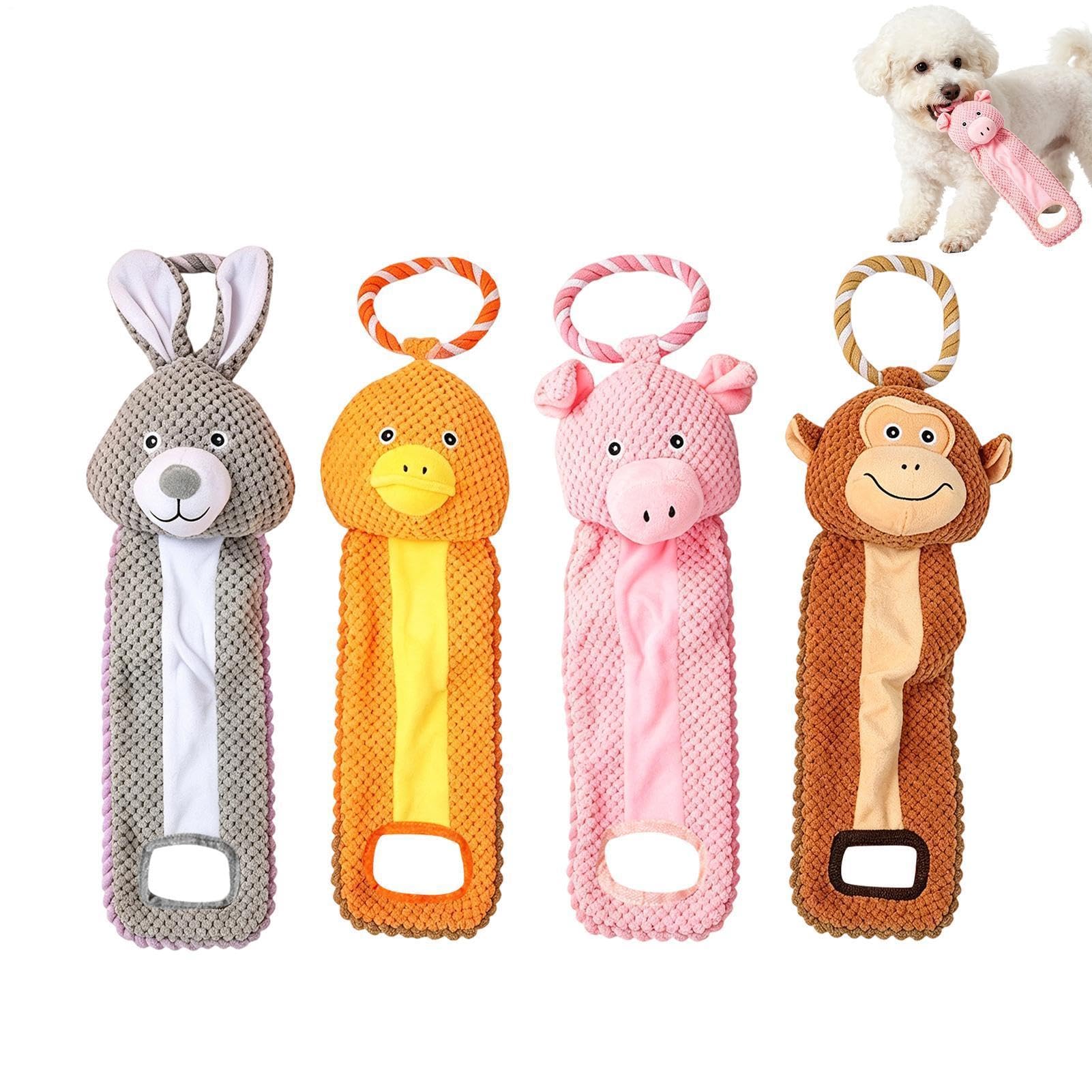 Juguetes de dentición para cachorros, interactivos, ocupados,juguetes para masticar para perros - animales, casa, viajes, coche, juego de dibujo, antiaburrimiento y ocupación, juego y