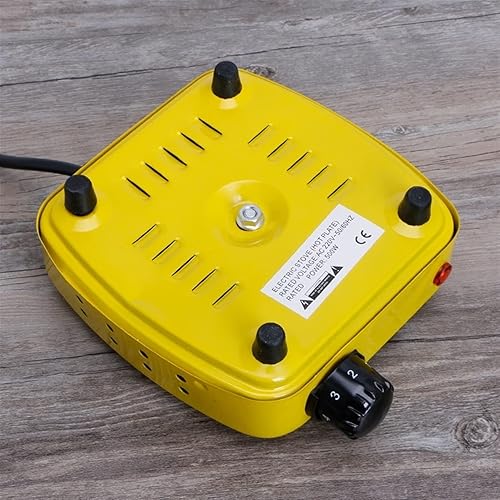 Miniatura 5 de SUOTENG Quemadores eléctricos portátiles para cocinar, mini estufa de 500 W, placa de cocción de café, calentador de leche, herramientas eléctricas