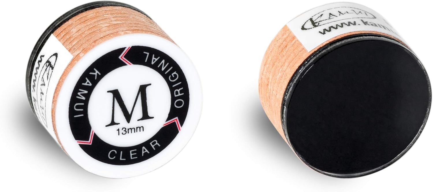 KAMUI Clear Original Laminated Pool Billiard CUE TIP - 1 pc : Sports & Outdoors