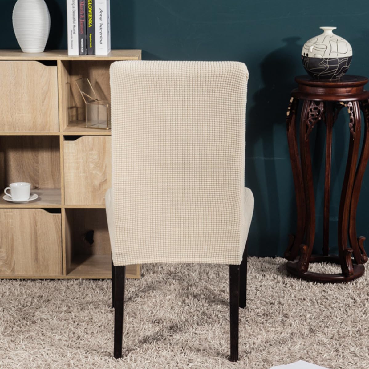 TOYANDONA 6 Piezas Funda de Silla Elástica, Cubre Comedor