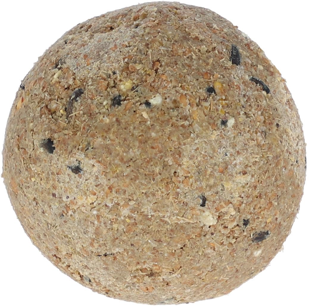 Kerbl Pickkugel Ergänzungsfutter – 6 Stück (Gewicht 3,2 kg, aus Sonnenblumenkernen / Mais / Erdnüssen) 73201