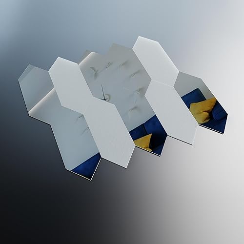 Miniatura 5 de Azulejo contra salpicaduras para cocina, despegar y pegar plateado, 10 piezas, tipo 1