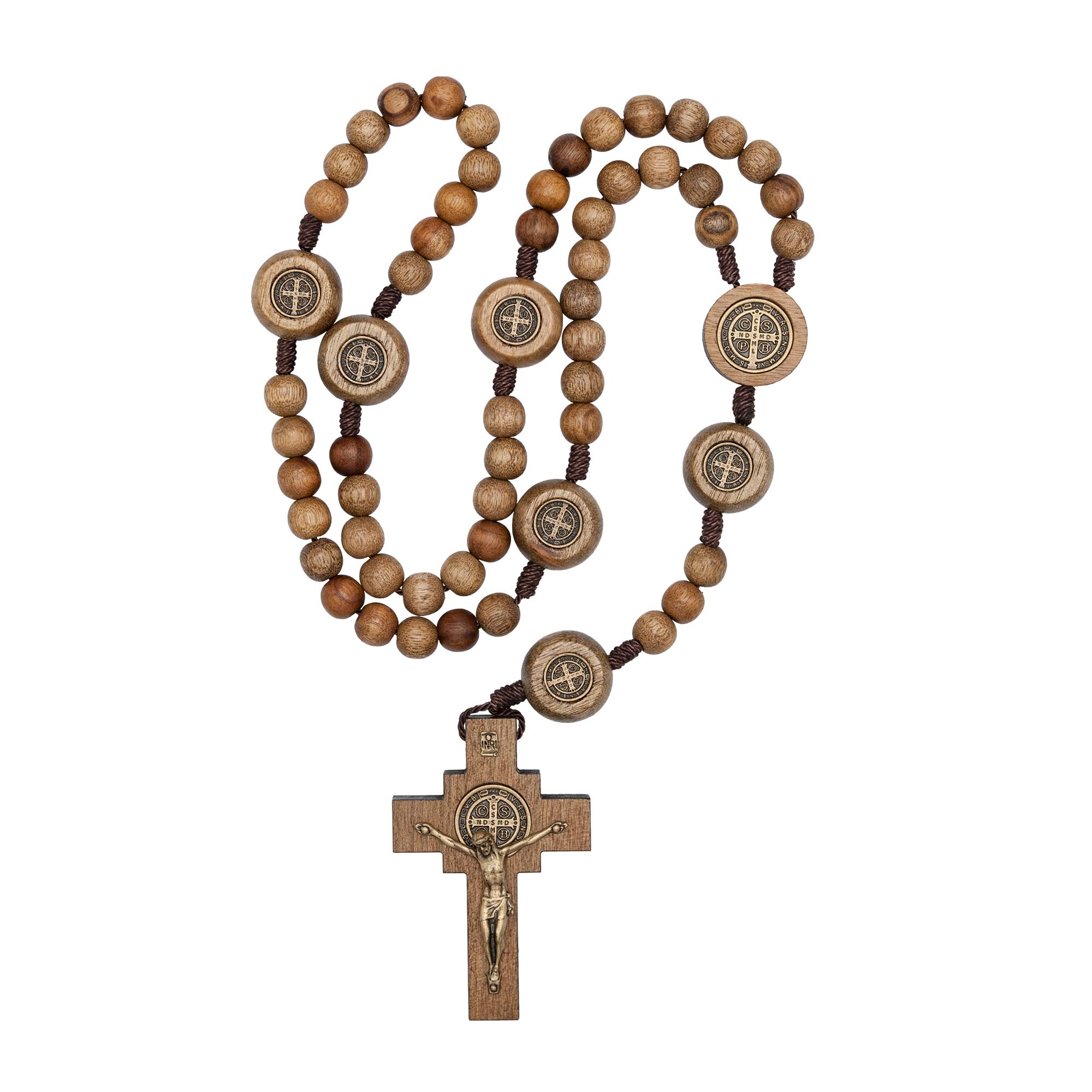 Intercession Mens St Bennedict Large Rosary