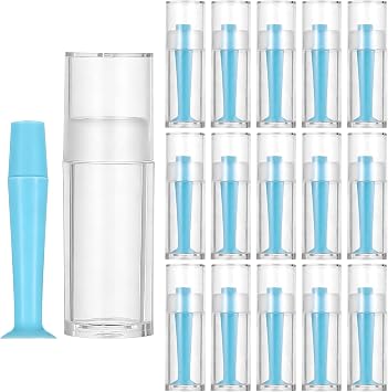 Jeffdad 15Pcs Hard Contact Lens Remover Tool for Scleral Lenses Hard Eye Contact Remover Plunger Suction Cup Lens Inserter Tools