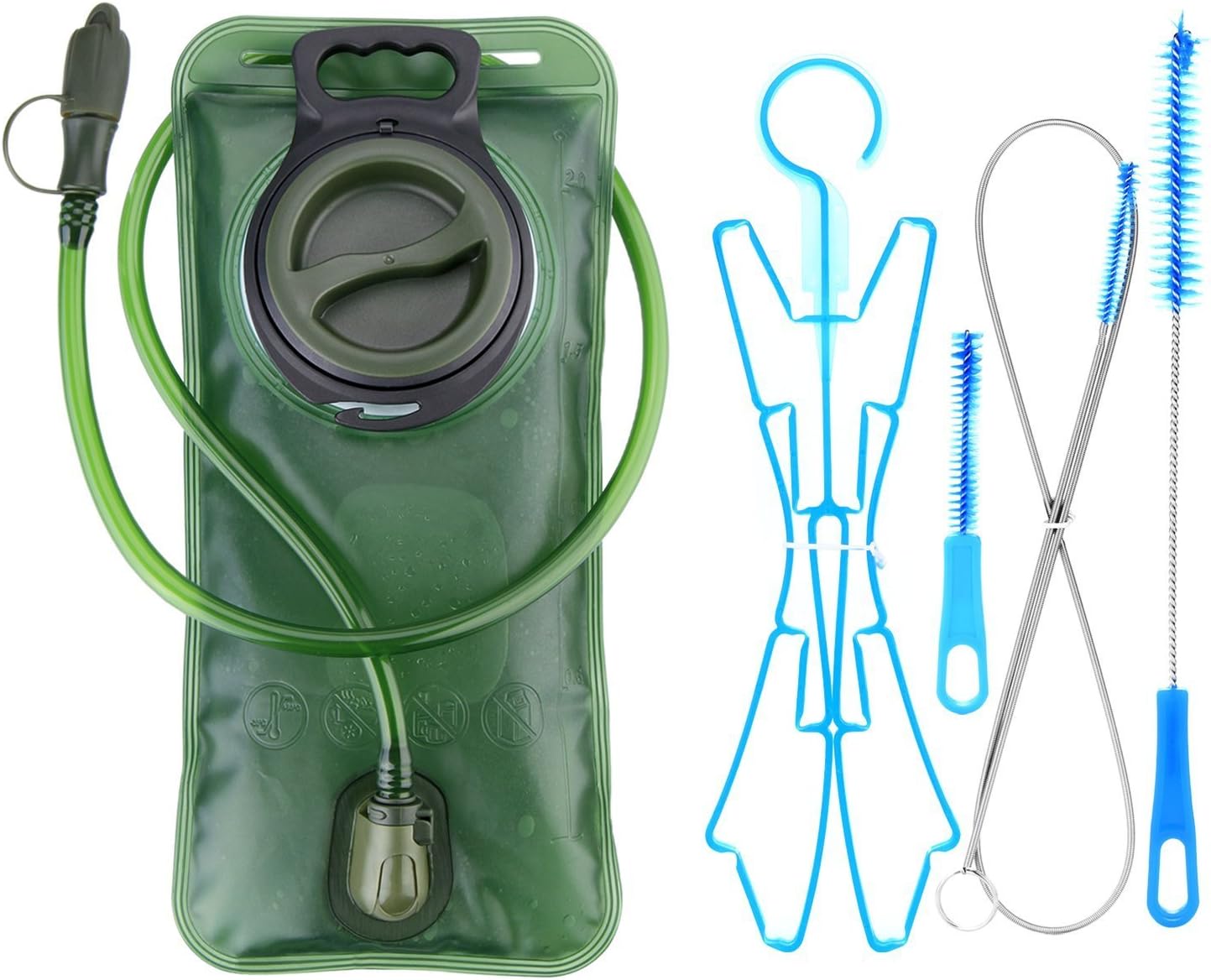 WADEO Insulated Tube for Hydration Bladder Replacement,Bite Valve Replacement with Soft Mouthpieces for Hydration Pack Bladder, Water Reservoir Hose for Water Bladder : Sports & Outdoors