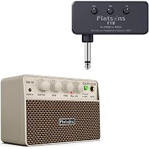 F1R Mini Guitar Headphone Amp, FBA-10 10W Mini Electric Guitar Amplifier with Clean/Drive Channel