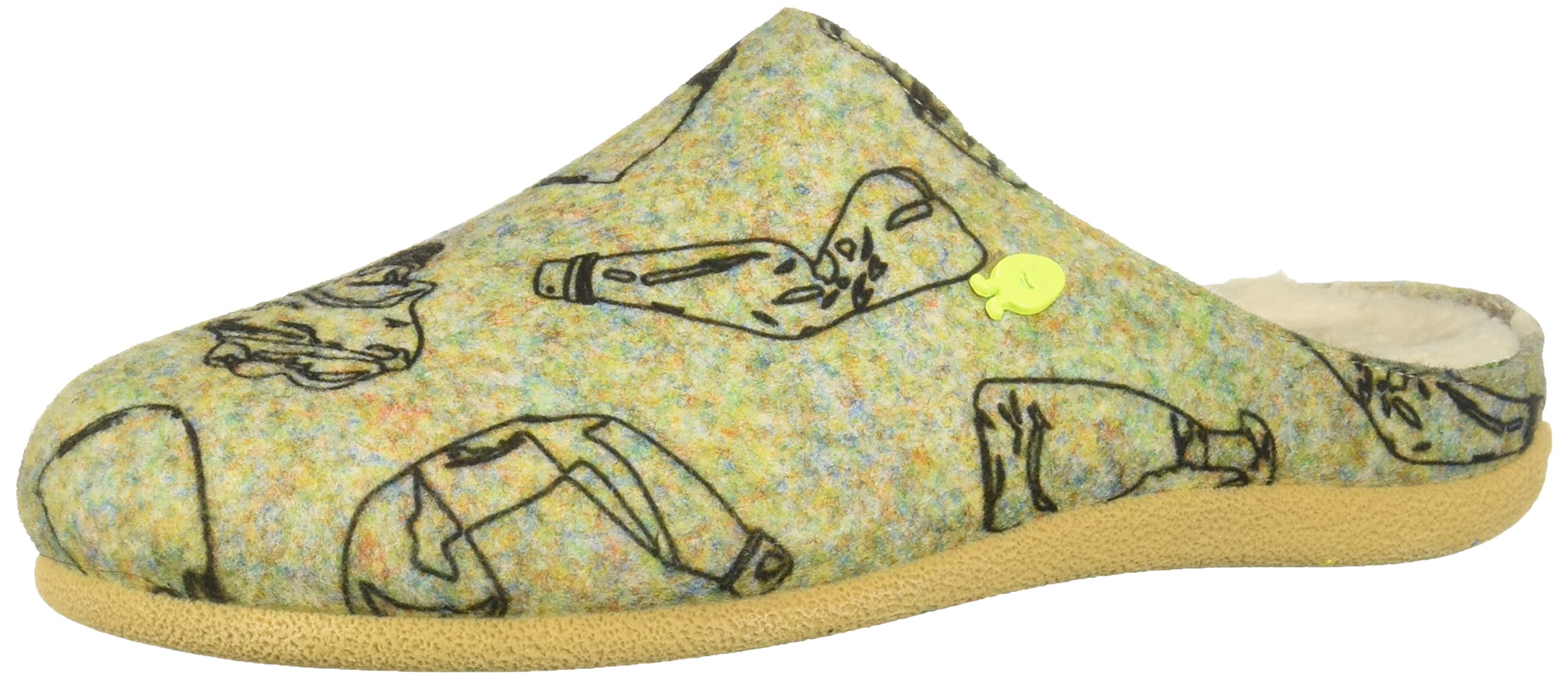 HOT POTATOES LUNGAU, Slipper Women's, Gris