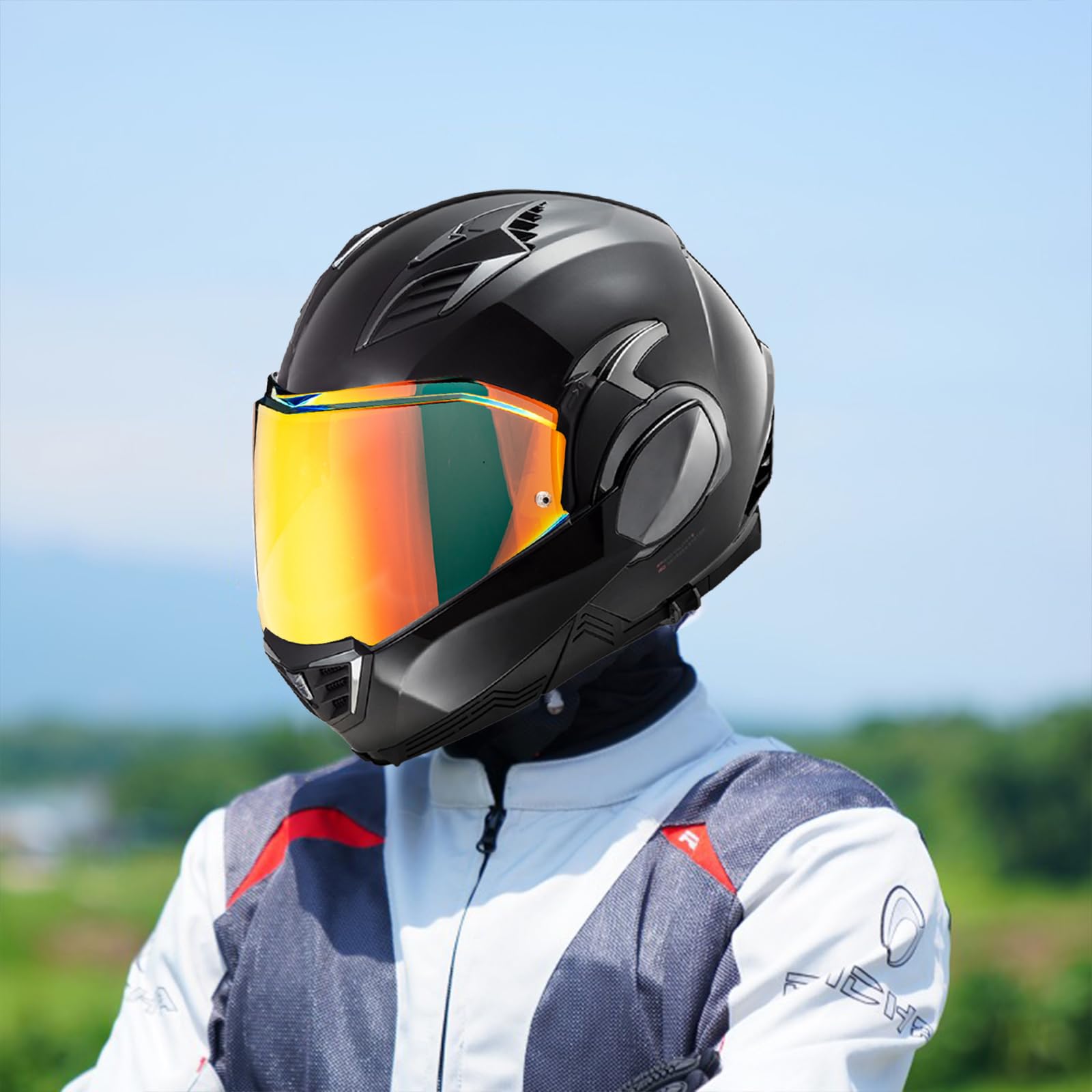 VCOROS Helmvisier für FF900 Valiant II Motorradhelm Visier