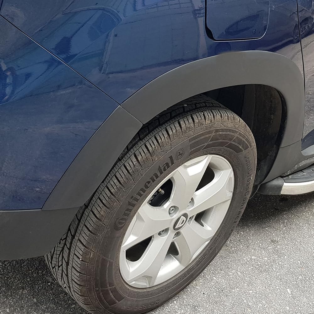 ROBUST 8 Teilig Kotflügelverbreiterung Radlaufschutz für Daci̇a Duster II Ab 2018