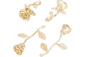 BENECREAT Rose Charm Set of 12