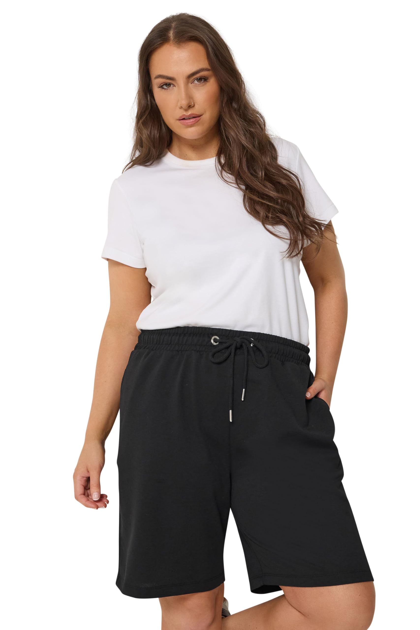 Yours - Women's Shorts - Black - Size 20
