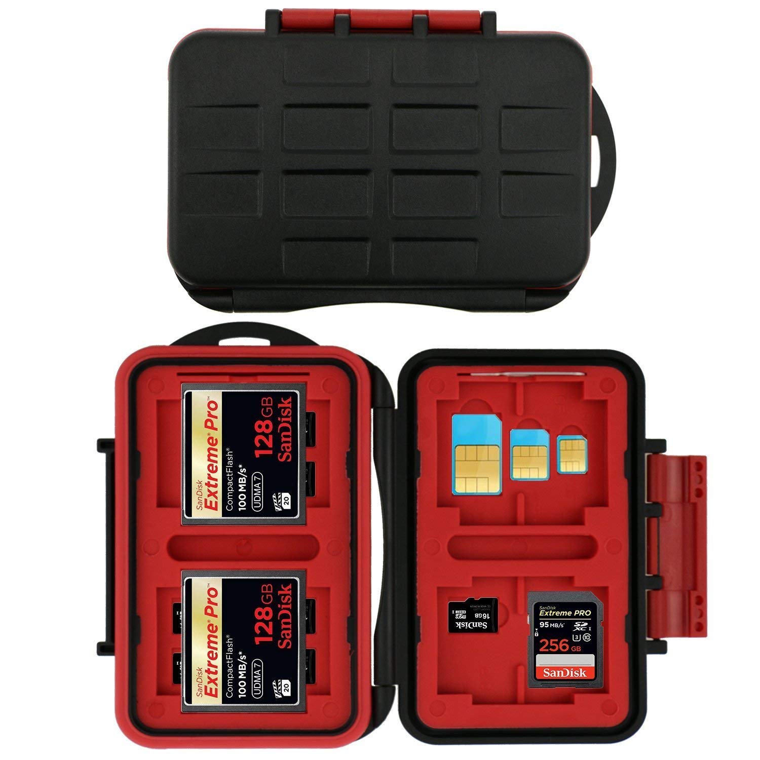 See full amazon price history chart for Schsteindar 26 Slots Memory Card Case - Shockproof & Water-Resistant Memory Card Storage Box Carrying Case for SD/Micro SD/CF/TF Cards Schsteindar 26 Slots Memory Card Case - Shockproof & Water-Resistant Memory Card Storage Box Carrying Case for SD/Micro SD/CF/TF Cards (B0BYT318JG) Amazon Price History, Amazon Price Tracker