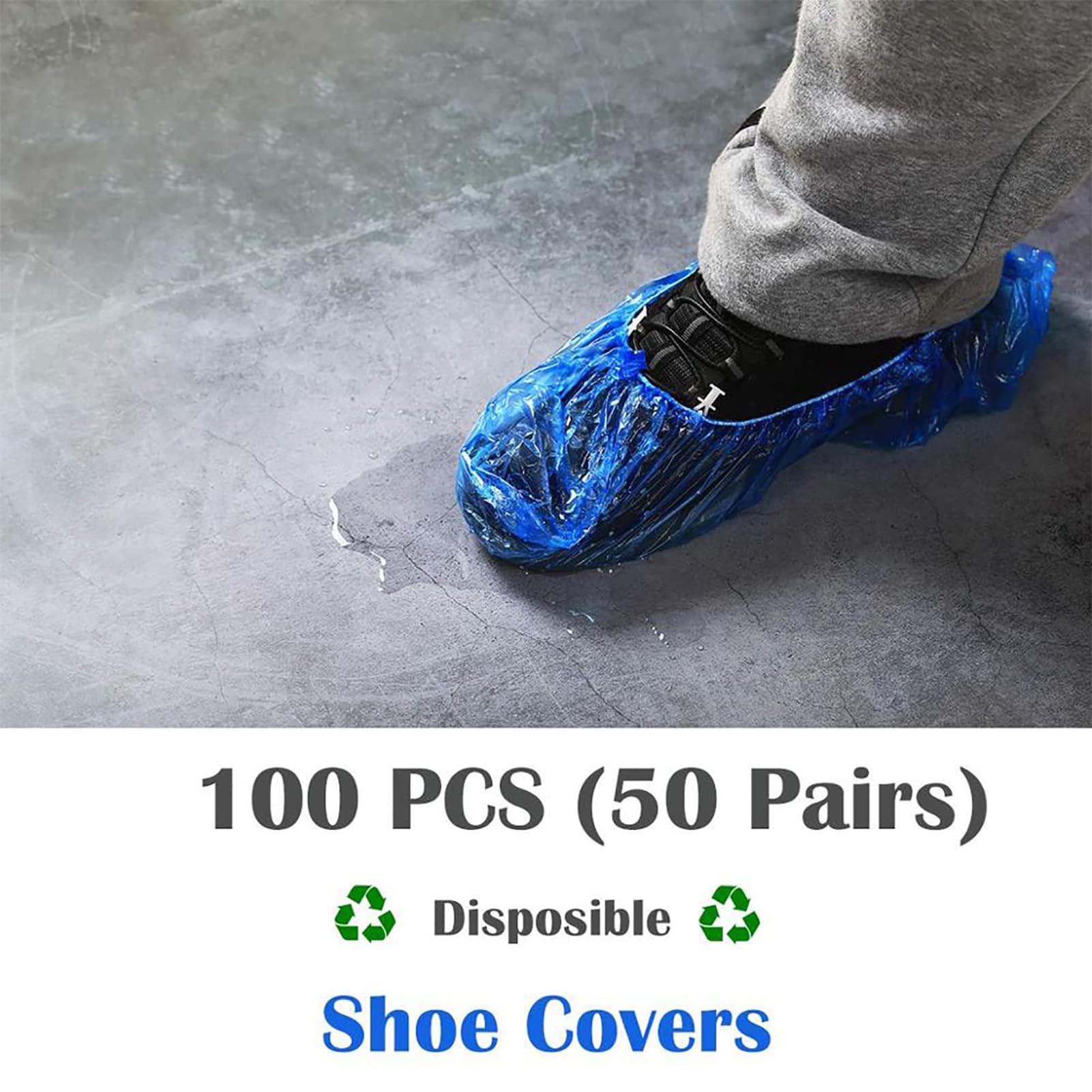 Macchina copriscarpe, dispenser automatico di copriscarpe con 100 copriscarpe, copriscarpe usa e getta per casa, hotel, fabbriche, argento
