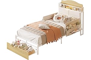 Sleep Soundly with LIKIMIO Twin Bed Frame: The Ultimate Helicopter Bed Haven