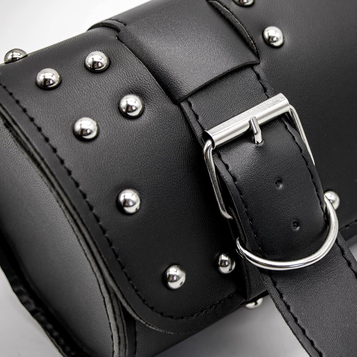 Rolektro Borsa a Tubo portabagagli per Moto - 5l Borsa da manubrio Chopper - per Forcella a rullo Portautensili