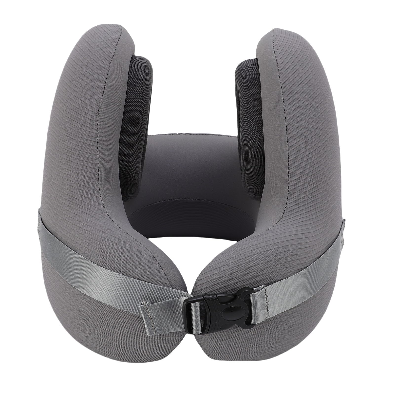 Almohada de Viaje para el Cuello con Orejeras con Cancelación de Ruido y Espuma Viscoelástica para Avión, Tren o Uso Doméstico