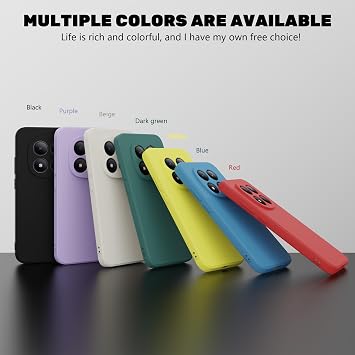 Case for Xiaomi Redmi Note 15 Pro 5G Case with 2 Pack Tempered Glass Screen Protector, Liquid Silicone Shockproof Anti-Scratch Soft TPU Thin Phone Cover - Beige White