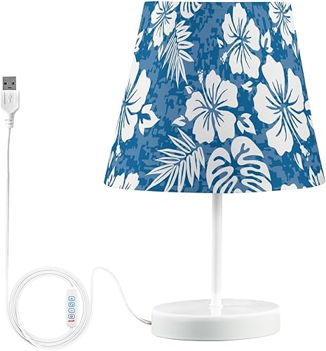 Miniatura 46 de Lámpara de mesa LED regulable con USB de 3 colores, estaca de madera de mar retro, gaviotas voladoras de 10.8 pulgadas de alto, luz de mesita de