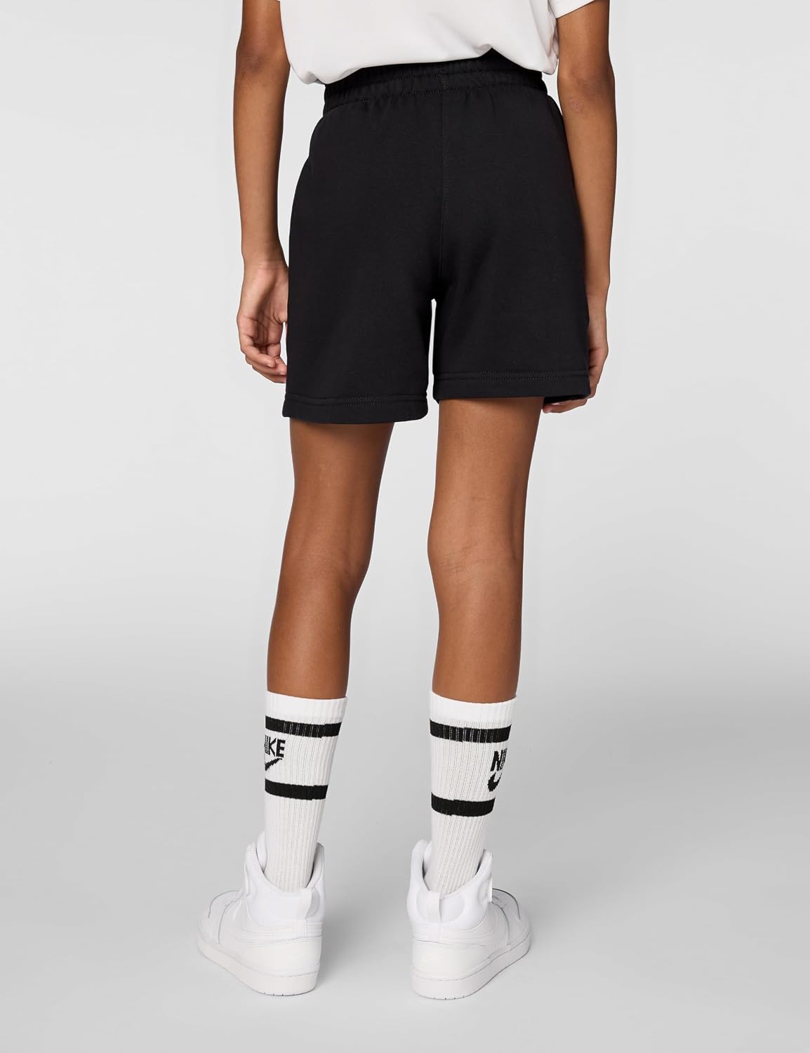Nike Girls' Sportswear Club Fleece French Terry Shorts
