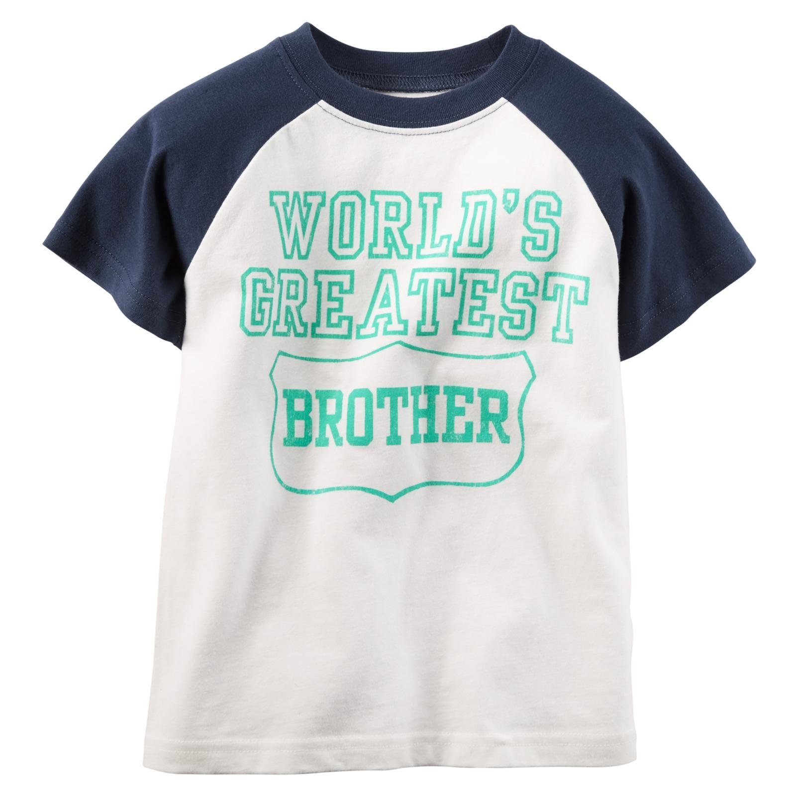 T-shirt Greatest Brother Carter's 6 mois idéal pour les photos de famille