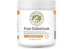 Wholistic Pet Organics: Bovine Colostrum for Dogs - Immune Support Supplement