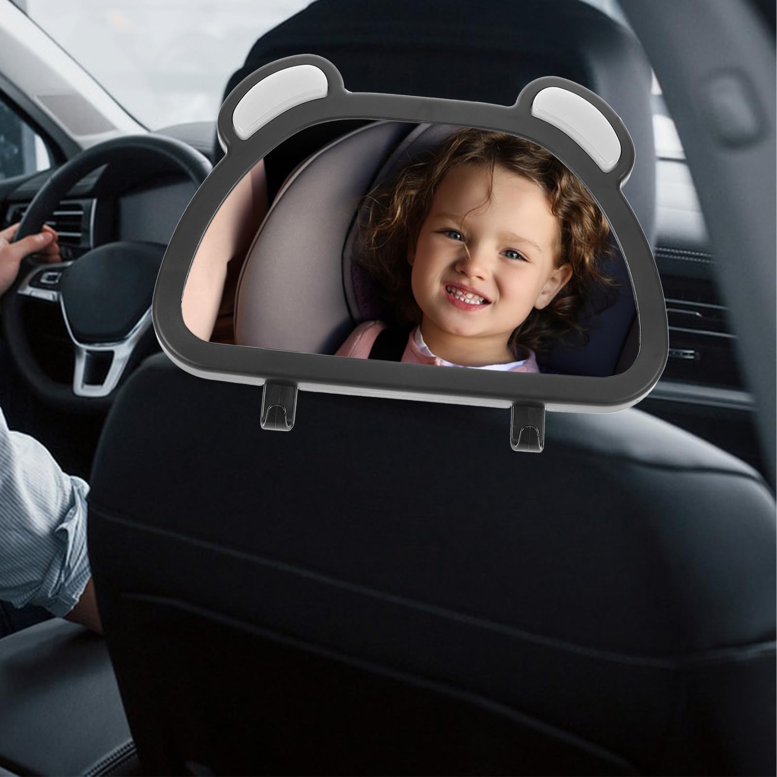 Espejo Retrovisor para Coche Ñiño Giratorio 360° Asiento Trasero