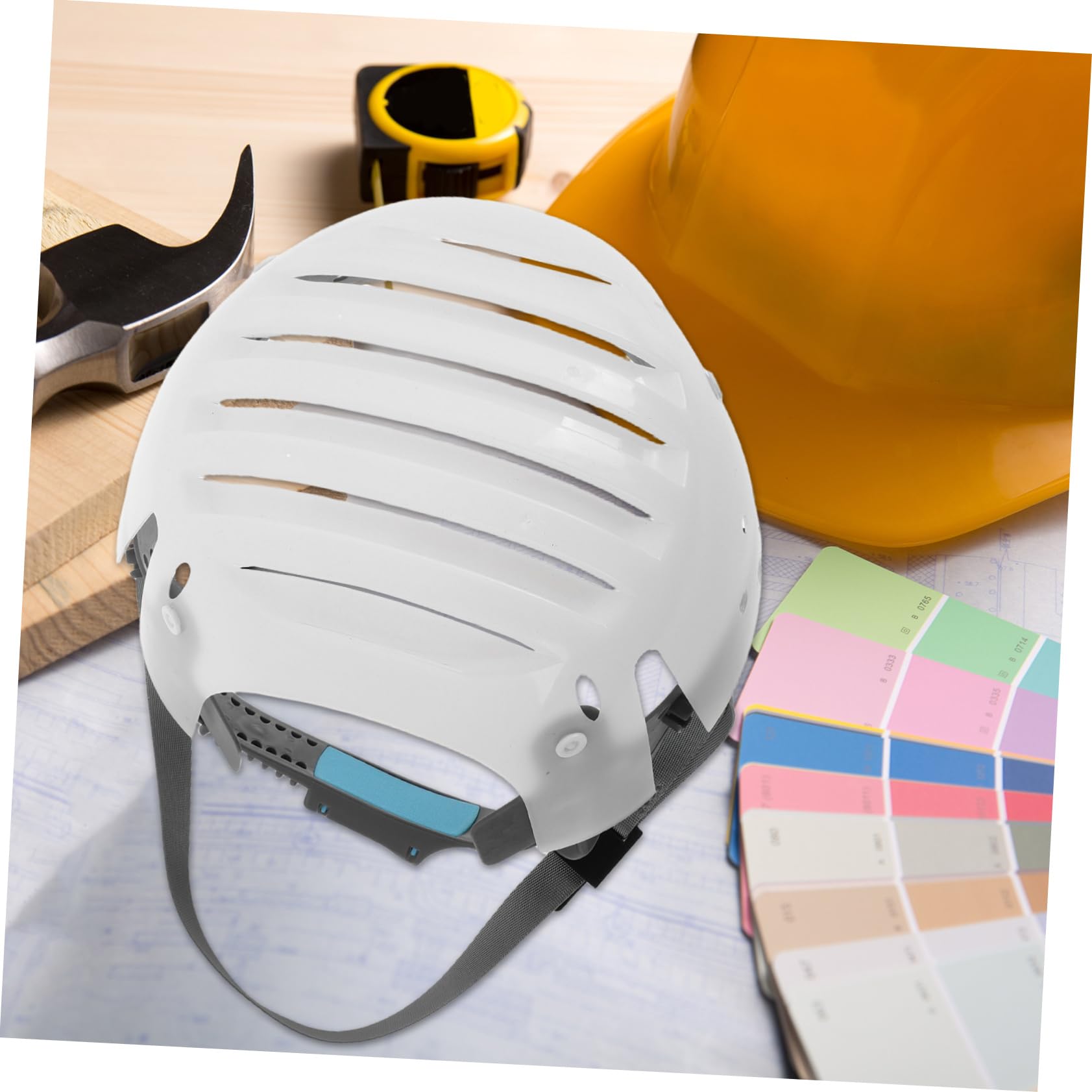 Forro de Inserción para Casco de Seguridad Blanco, Ligero y Transpirable