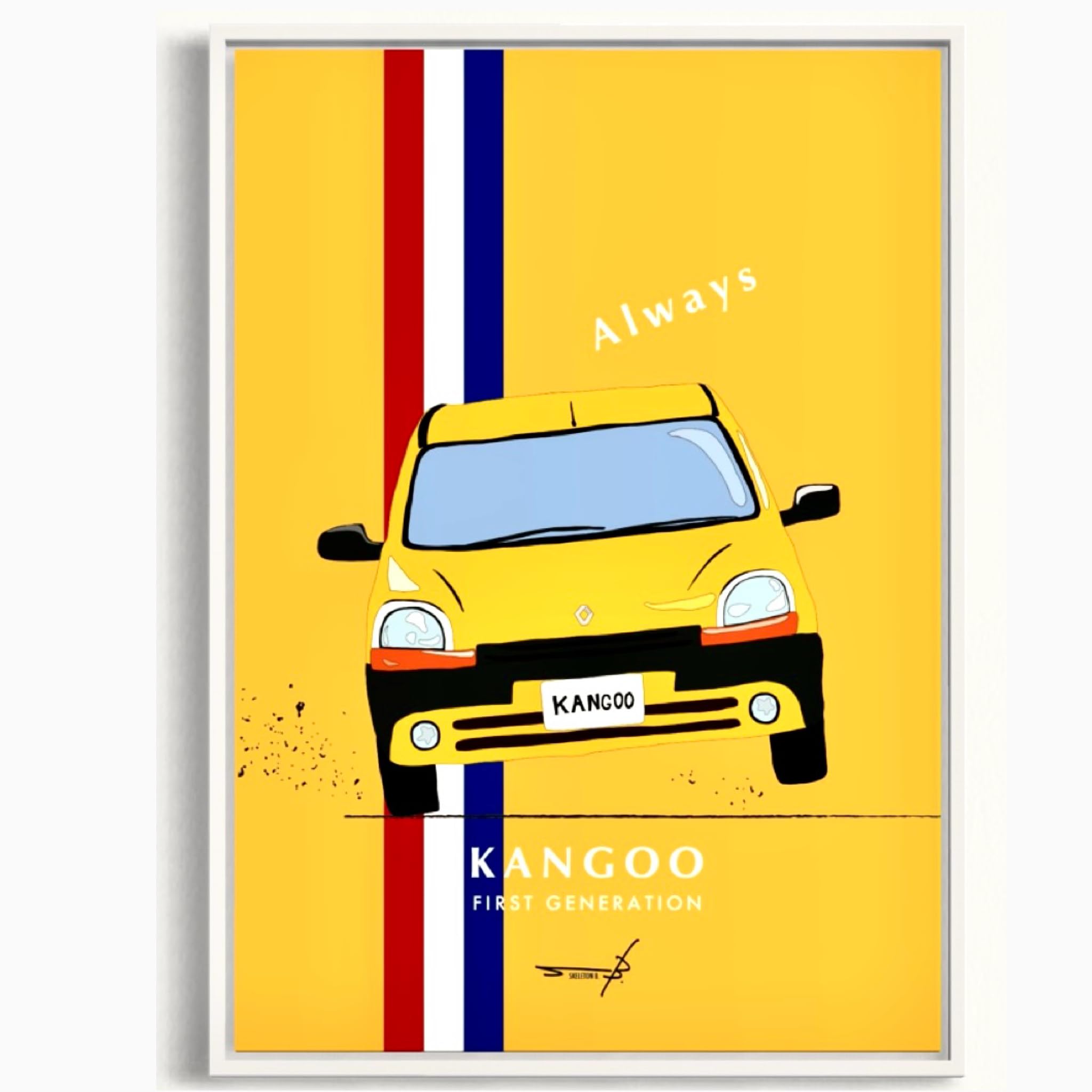 RENAULT 1950年代モデル ヴィンテージ広告 db9419e3b708aa77f3d510e37b5767