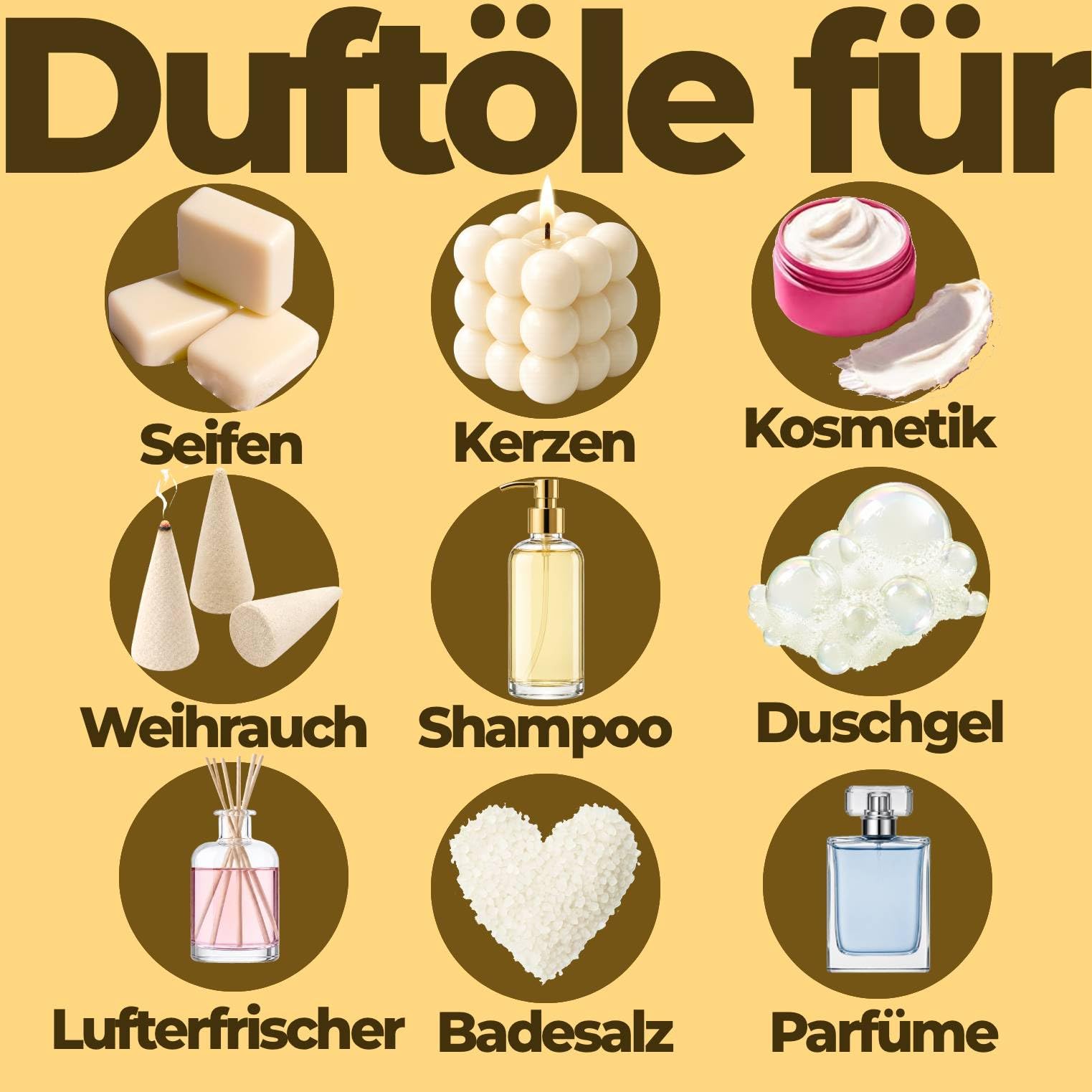 Gran Velada - Duftöl Mandarinene Essence 1000 ml | Aromatisches Zitrusöl für Seifen, Kerzen und Diffuser, Intensiver Fruchtduft, DIY Parfüm Herstellung, Hochkonzentriertes Duftöl für Zuhause