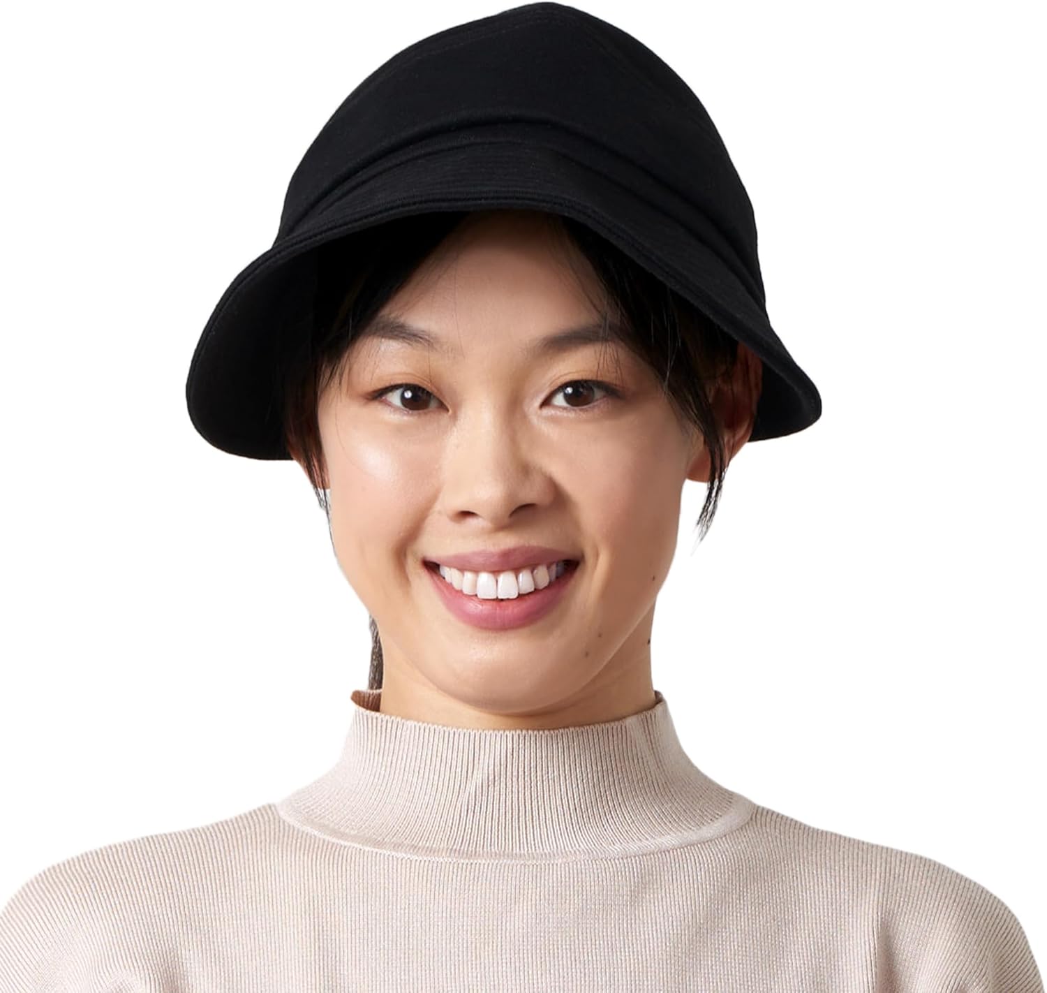 CHARM Sun Visor Ponytail Hat Womens - Sun Hats for Women UV Protection Wide Brim Beach Hat Packable Cloche Hat Outdoor Cap