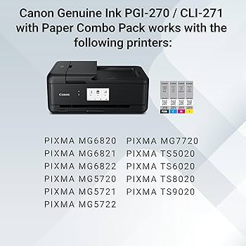 Amazon.co.jp: Canon CLI-271 バリューインクパック MG7720