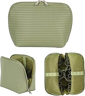 Bolsa de maquillaje de viaje para mujer, bols...