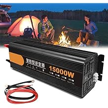 Power Inverter 5000W 8000W 15000W Modified Sine Wave Inverter DC 12V 24V To AC 220V 230V Car Converter With LCD Display For Car RV Truck Boat Travel Camping,24V,12000W