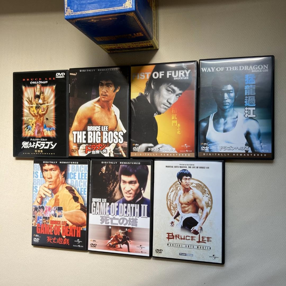 ブルース・リー伝説 DVD 全15巻 全巻セット ケース付 ダニー