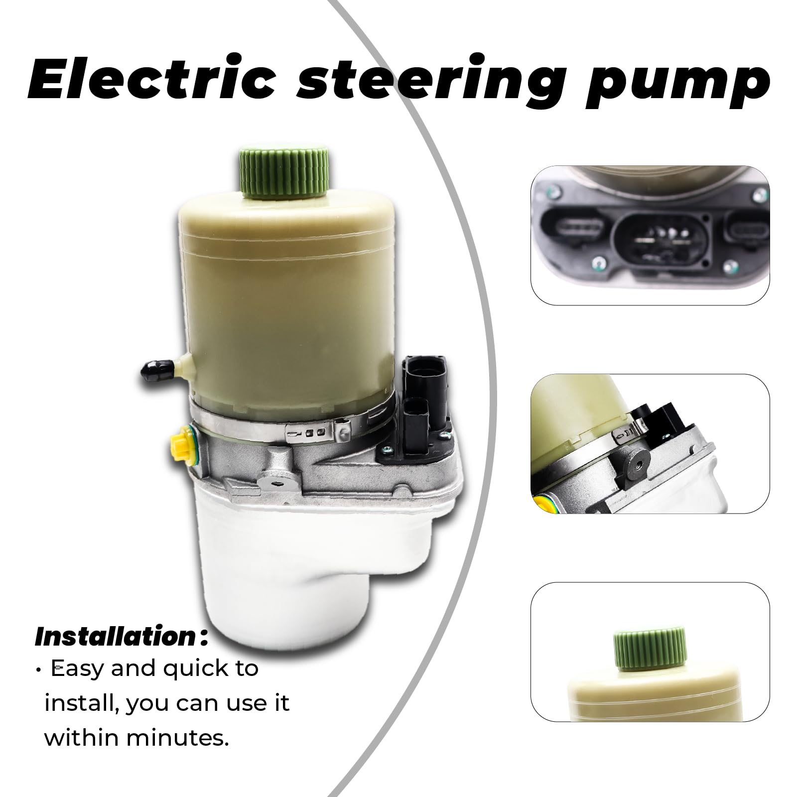 Elektrische Servopumpe Hydraulische für Polo Fox Fabia 2 Roomster Ibiza 6R0423156 6R0423156A 6R0423156B 6R0423156C Servolenkung Pumpe Lenkungspumpe
