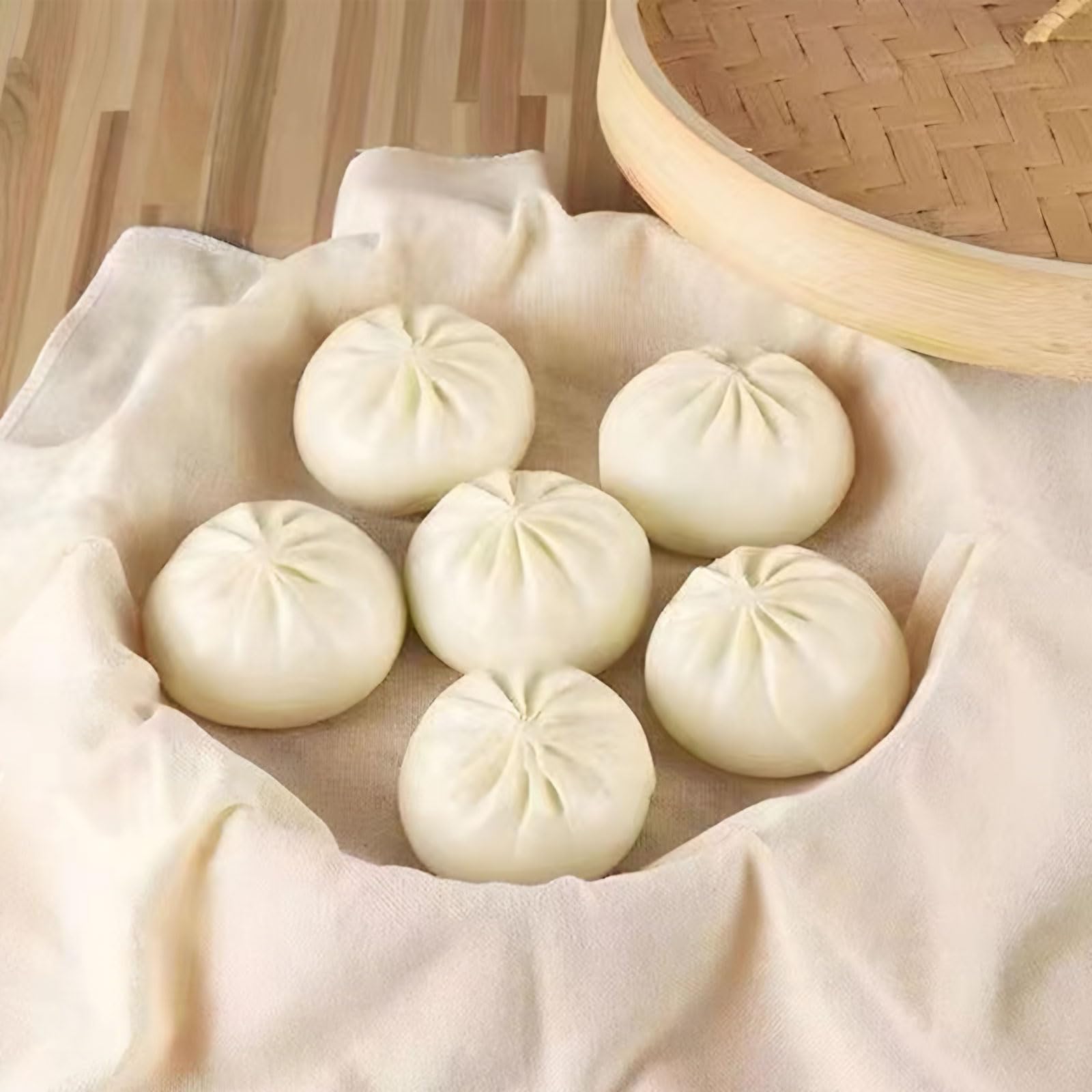 Étamine Alimentaire En Coton Non Blanchi – Lot De 3 (2x50x50cm + 1x100x100cm) – Tissu Filtrant Lavable Et Réutilisable