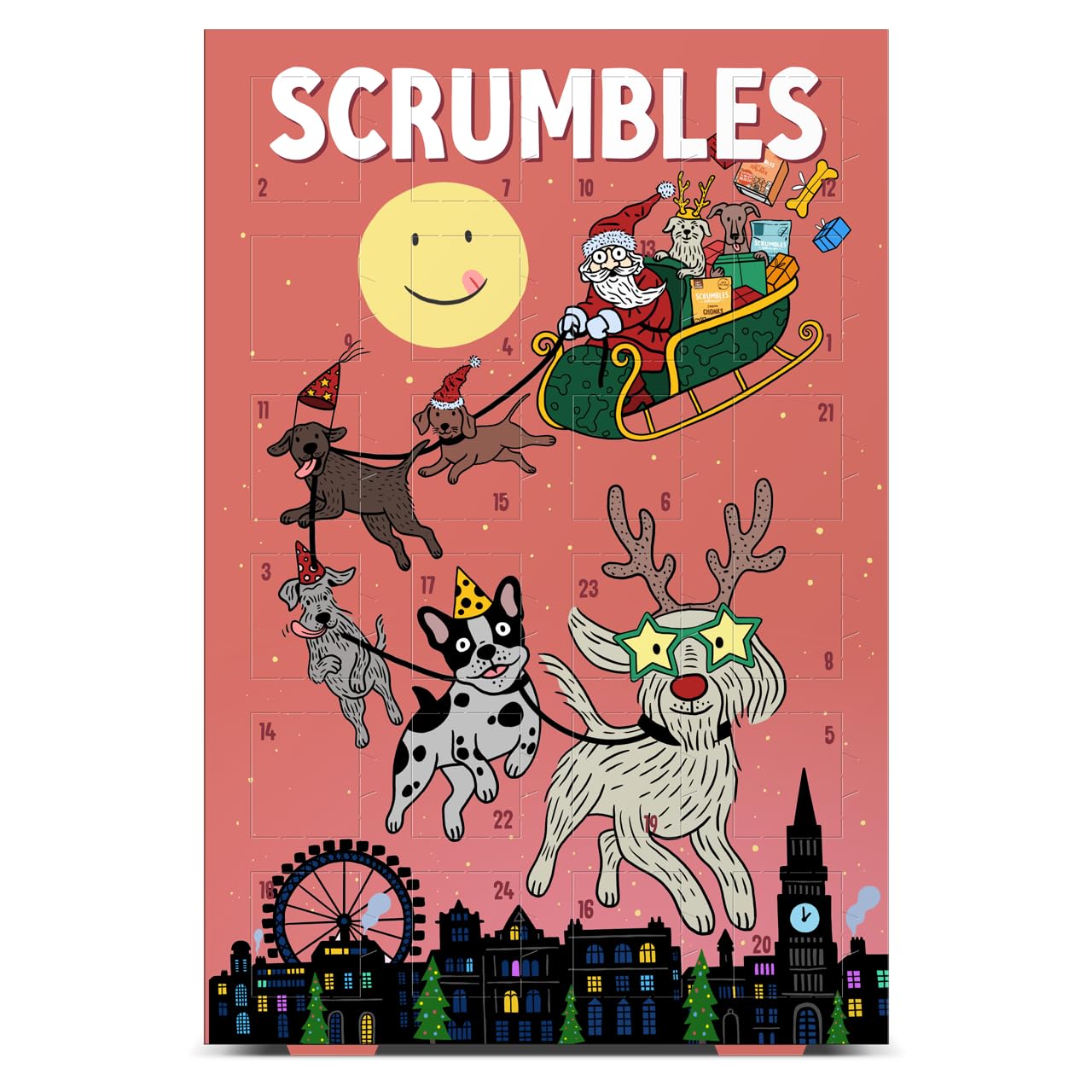 Scrumblesdog Advent Calendar With Natural Dog Treats Desertcart