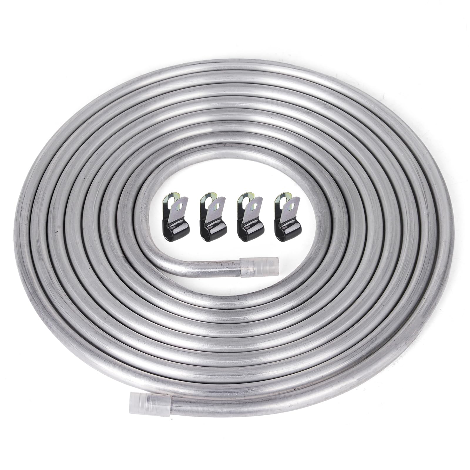 Photo 1 of 1/4" OD Aluminum Hard Fuel Line 10 Feet Hardline Tube Thickness is 0.039"