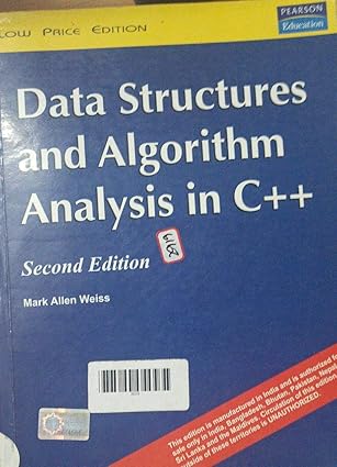 Data Structure & Algorithm Analysis In C++, 2E : Amazon.in: Books