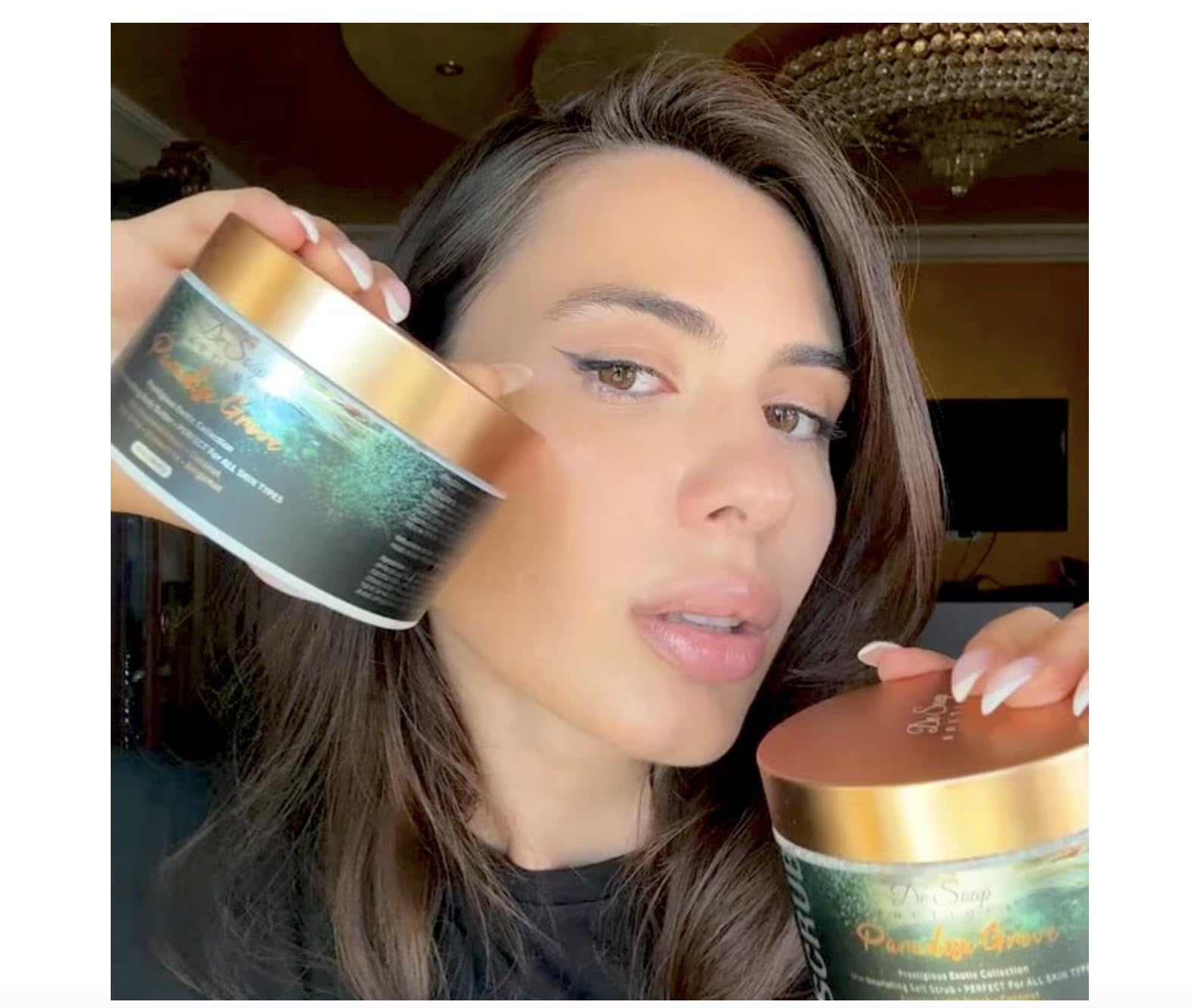 De Soap Boutique Women's Paradise Groove Skin Nourishing Body Salt Scrub 10 fl oz