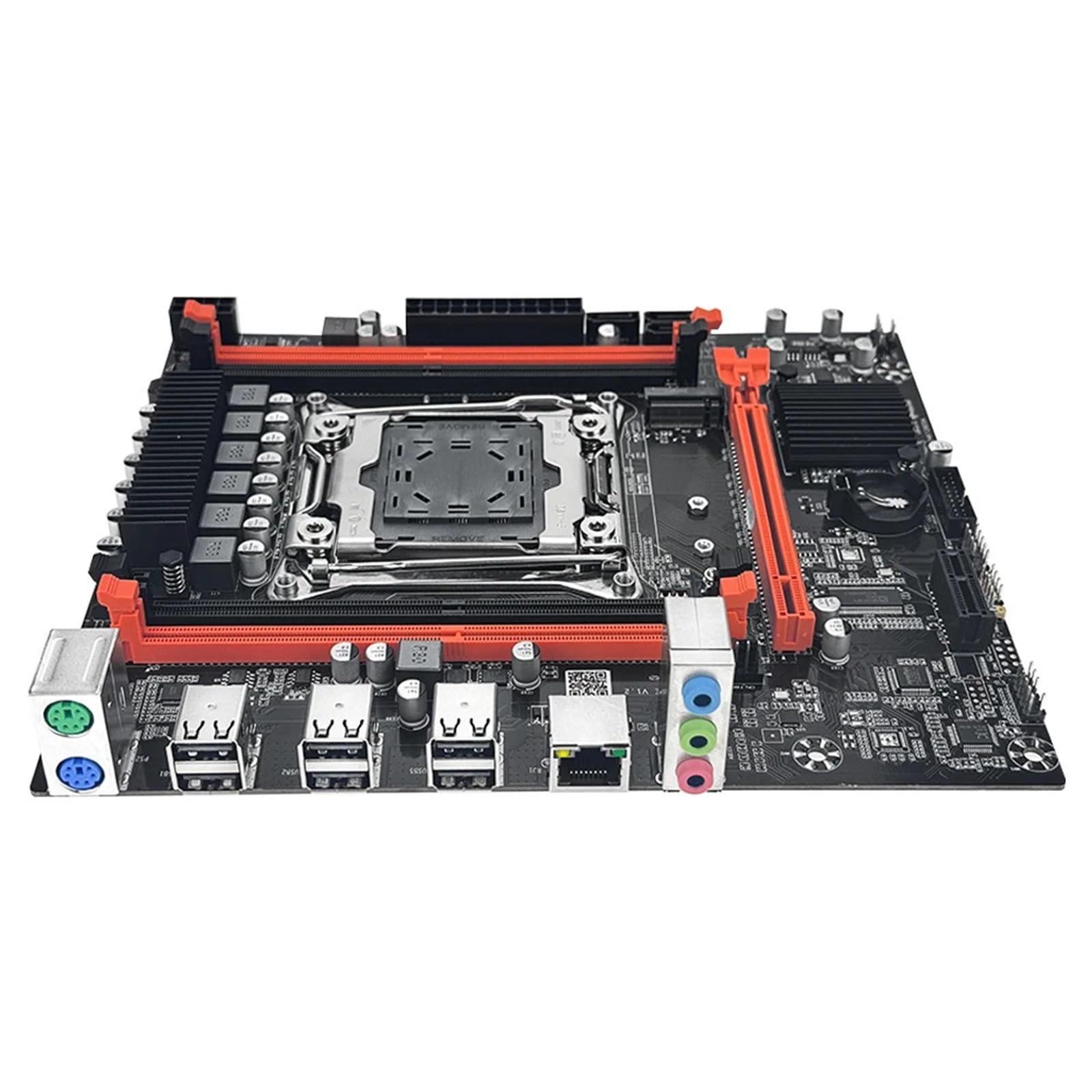 Combo for Juegos X99 Xeon E5 2680 V4 16GB DDR4 ECC M.2 | Kit de escritorio completo con almacenamiento NVMe M.2 de doble canal 8GB×2 ECC DDR4 2133MHz y NVMe M.2(Motherboards)