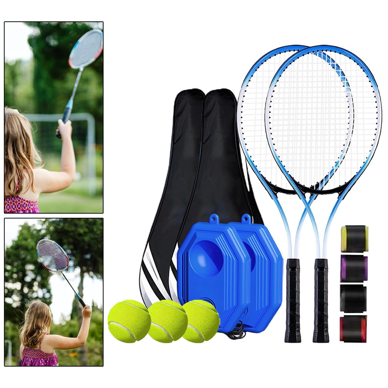 Attrezzatura per Allenamento autonomo con Rimbalzo da Tennis, Set di rimbalzi da Tennis per Allenamento Individuale, per Parco, Giardino, Interno ed