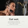 MANSCAPED® The Beard Hedger® Recortadora de Barba Premium para Hombres, Rueda de Cuchilla Ajustable de 20 Largos, Cuchilla en T de Acero Inoxidable para Recorte Preciso, Cortadora Inalámbrica Impermeable 3