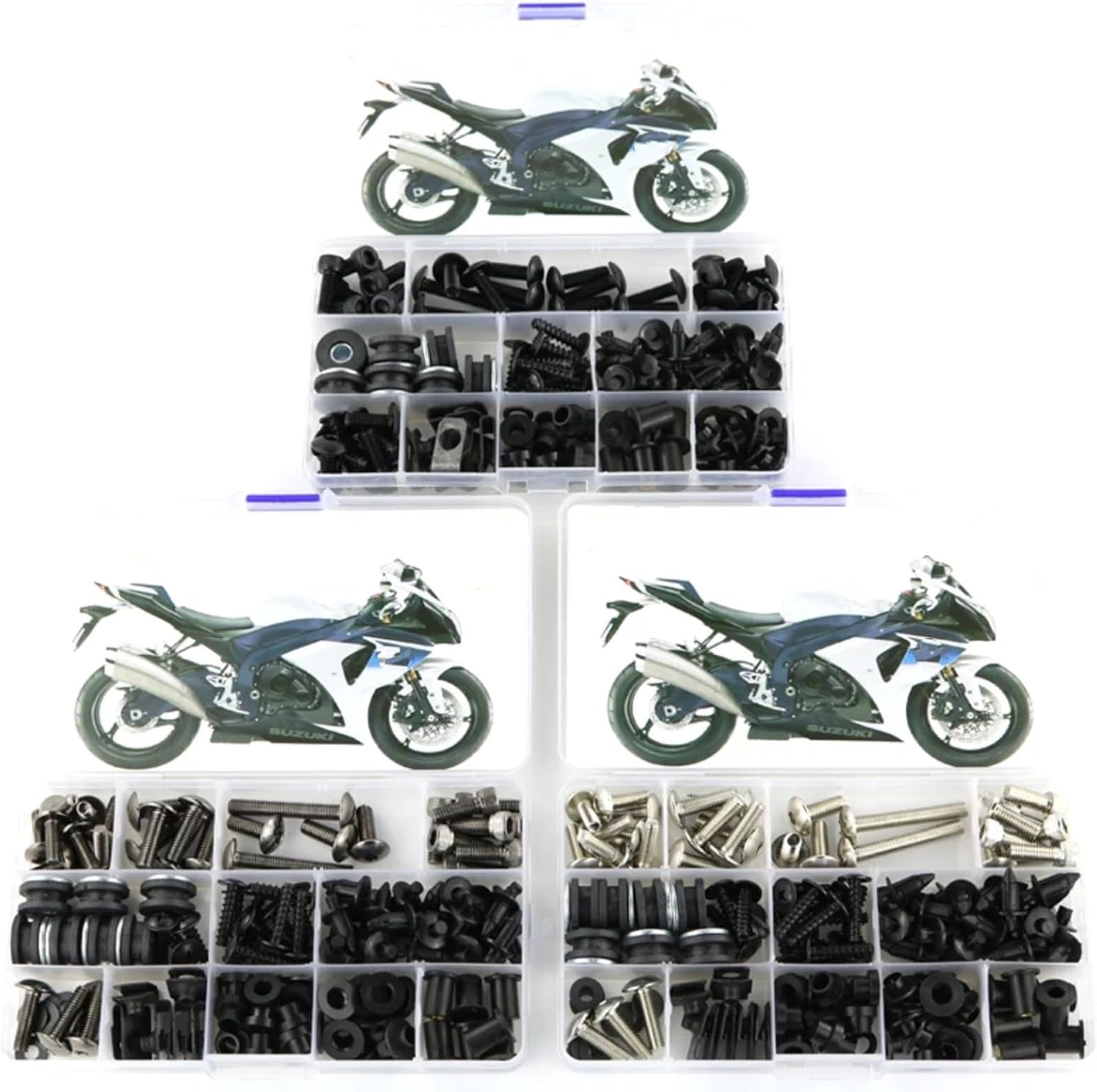 オートバイ用ねじボルト Compatible With Suzuki For GSX-R1000 2009-2016 完全なフェアリ