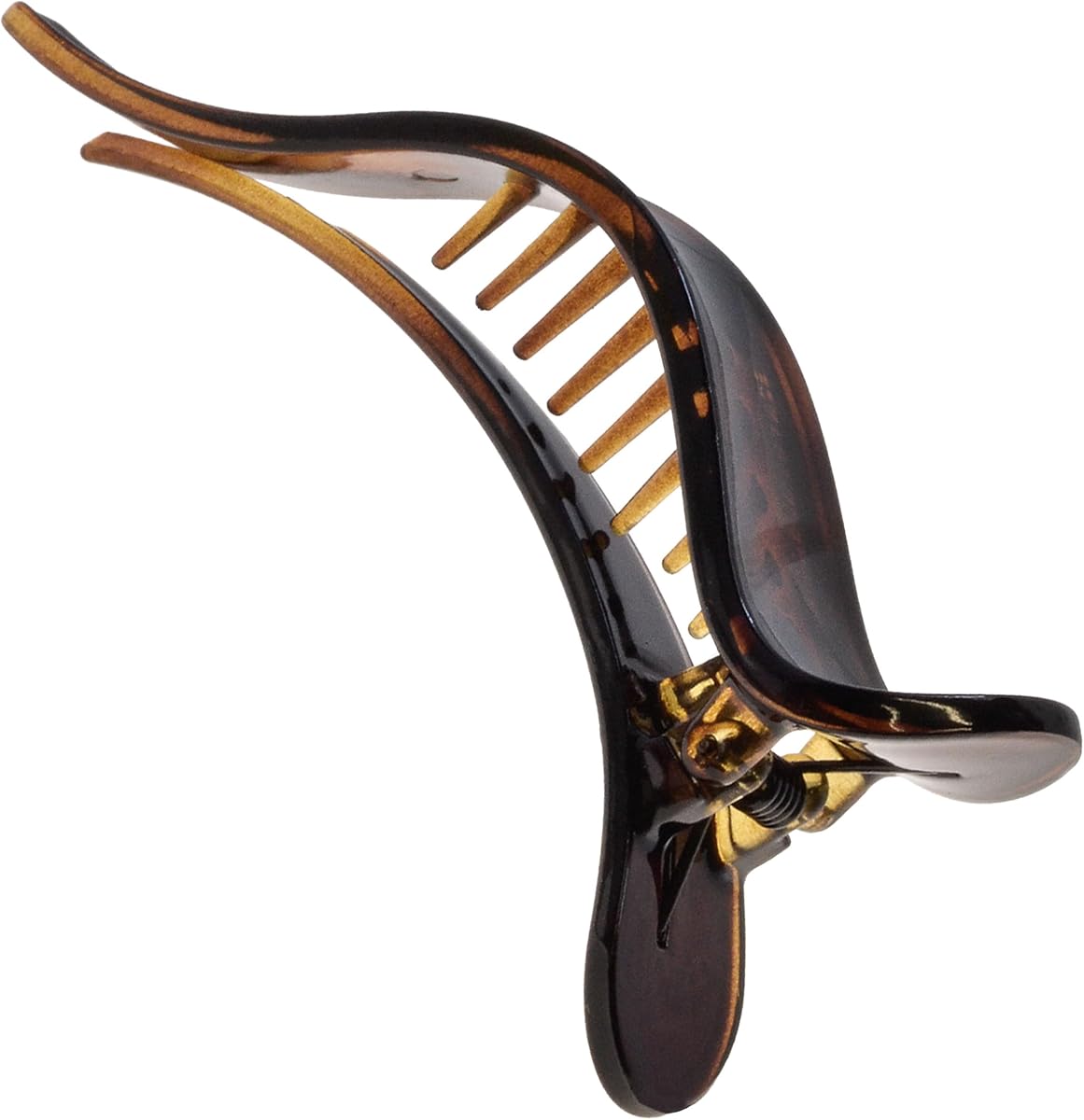 Paris CP922 French Flat Hair Clips for Women, 3.75 Inch Duckbill Alligator Hair Clip, Girl Flat Claw Clips Styling Accessories for Women, Strong Non Slip Grip Jaw Clip, Made in France