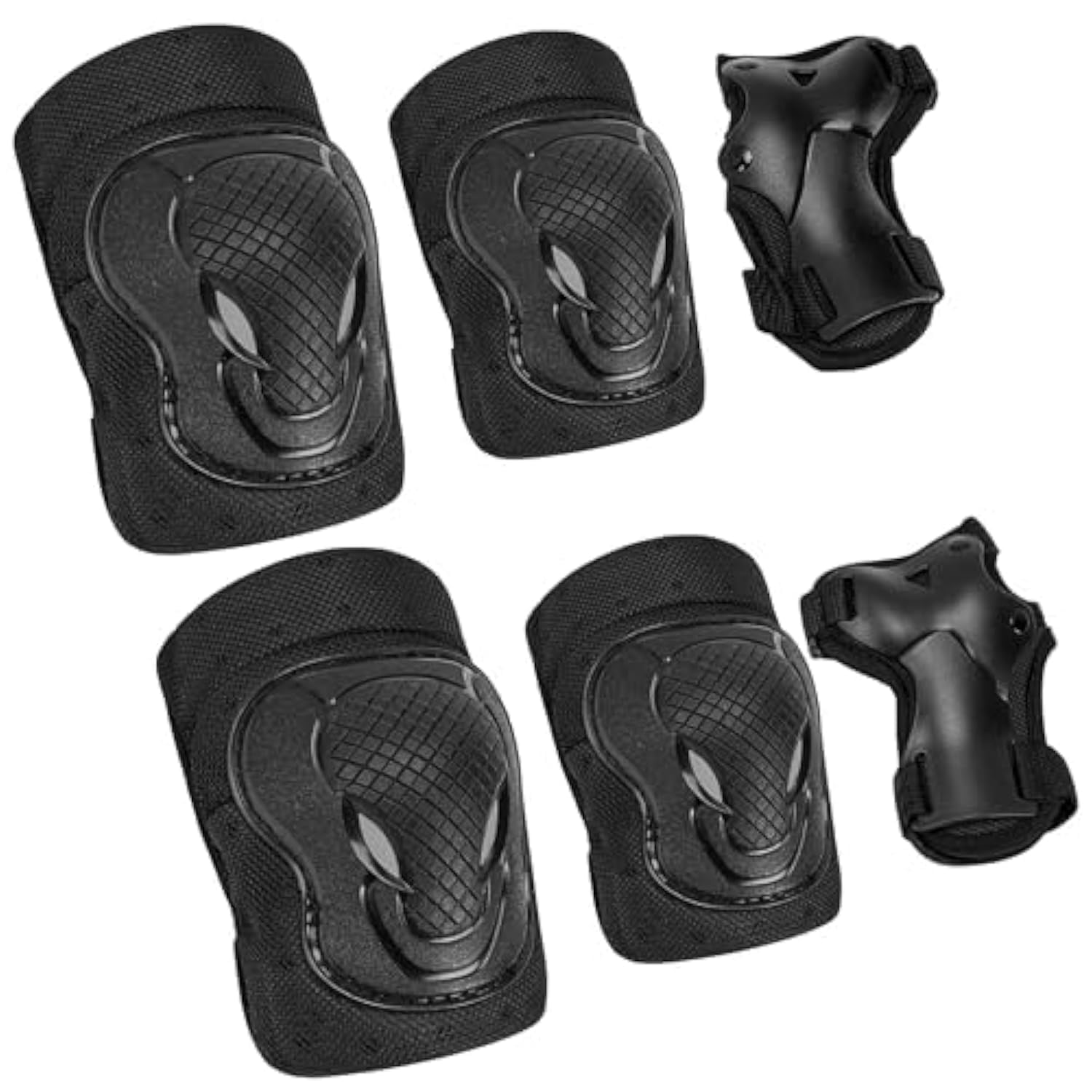 Knee Pads Elbow Pads Wrist Guards Set, for Kids, for Roller Skates Cycling BMX Bike Skateboard Inline Skatings Scooter, Soft EVA Filling Material, Adjustable Design, Multi-purpose Gear (2-7 Years old)
