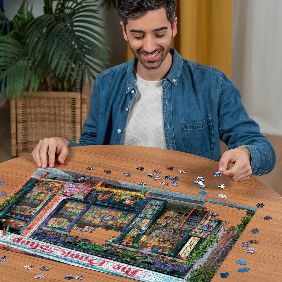 Amazon.com: Ravensburger The Bookshop 1000 Piece Jigsaw Puzzle for