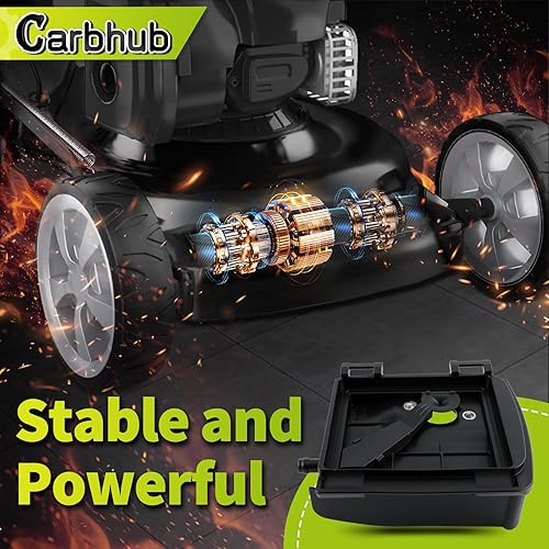 Miniatura 4 de Carbhub 14 743 03-S Kit de limpiador de filtro de aire para motor Kohler XT650 XT675 para Husqvarna Toro 22 "Reciclador cortacésped reemplazar para