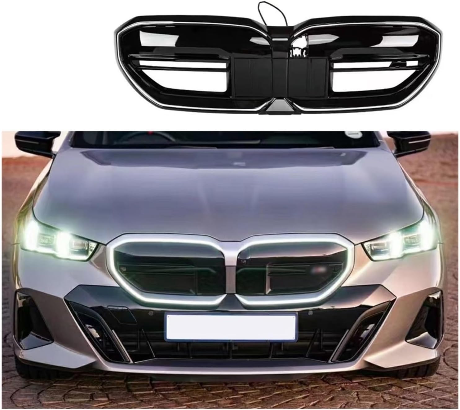 新作車用BMW5シリーズG60 フロントキドニーグリル